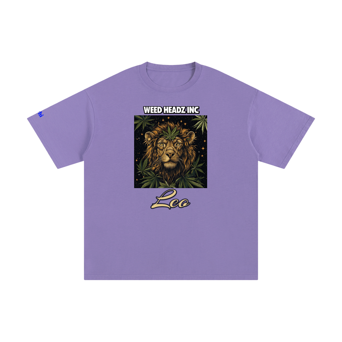 WHI Men's Zodiac Leo Cotton T-Shirt