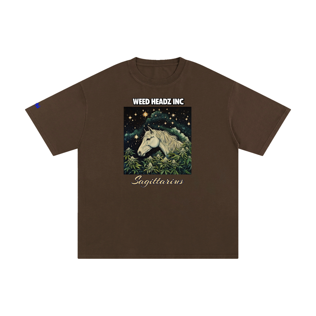 WHI Men's Zodiac Sagittarius Cotton T-Shirt
