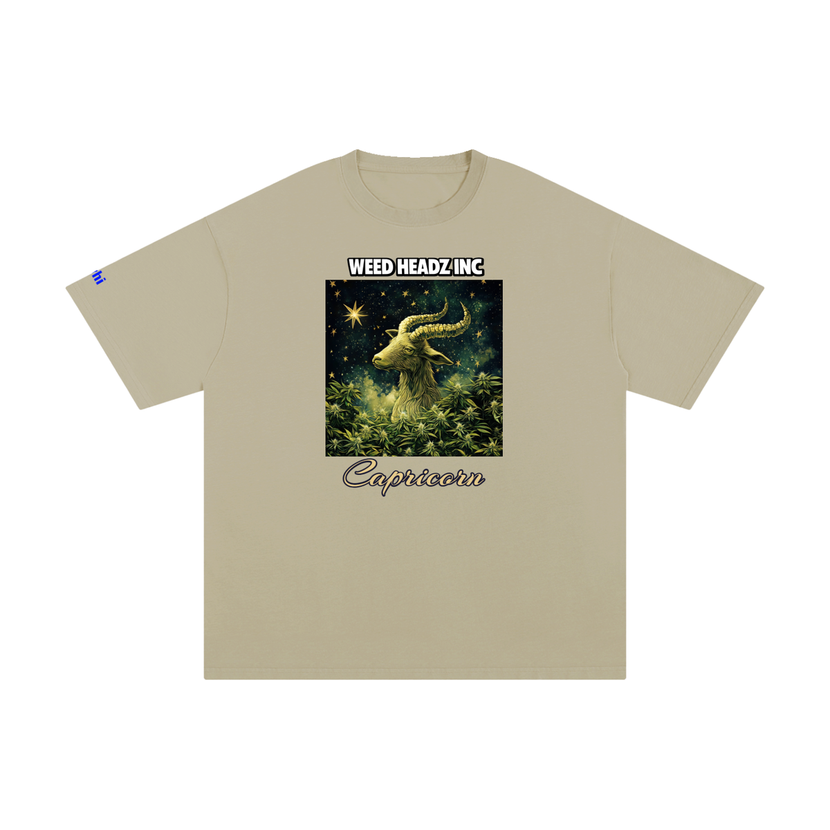 WHI Men's Zodiac Capricorn Cotton T-Shirt