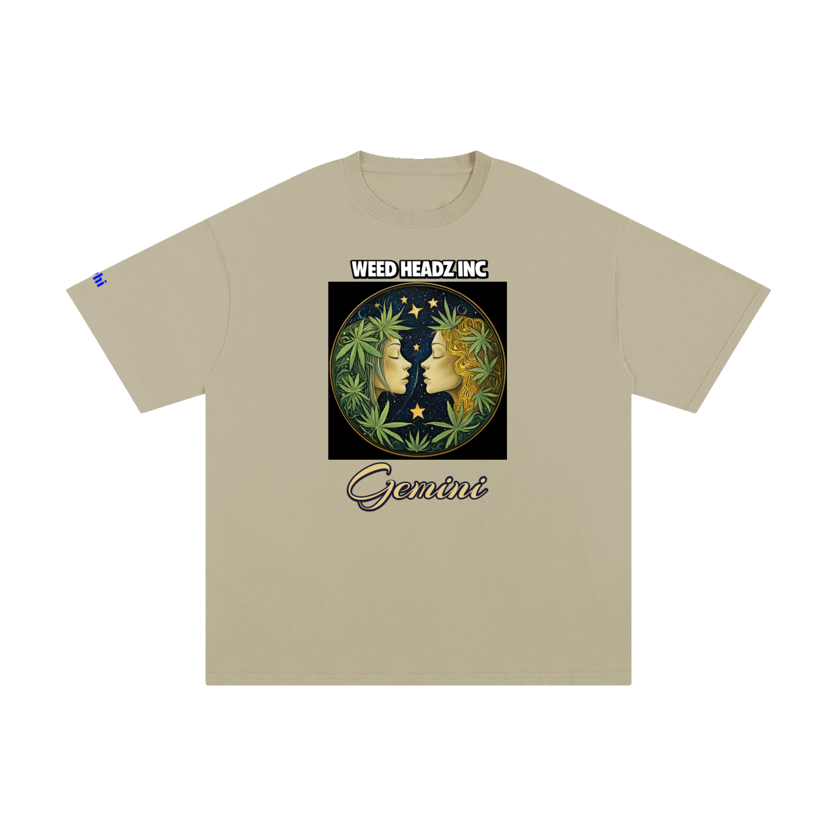 WHI Men's Zodiac Gemini Cotton T-Shirt
