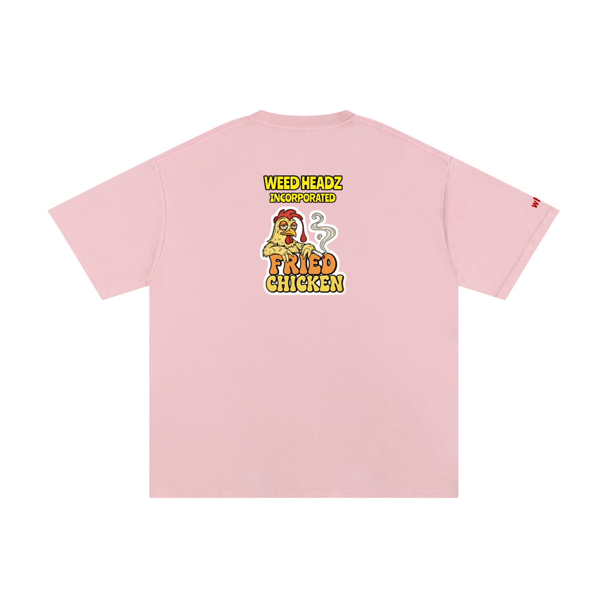 WHI Men's Fried Chicken Cotton T-Shirt