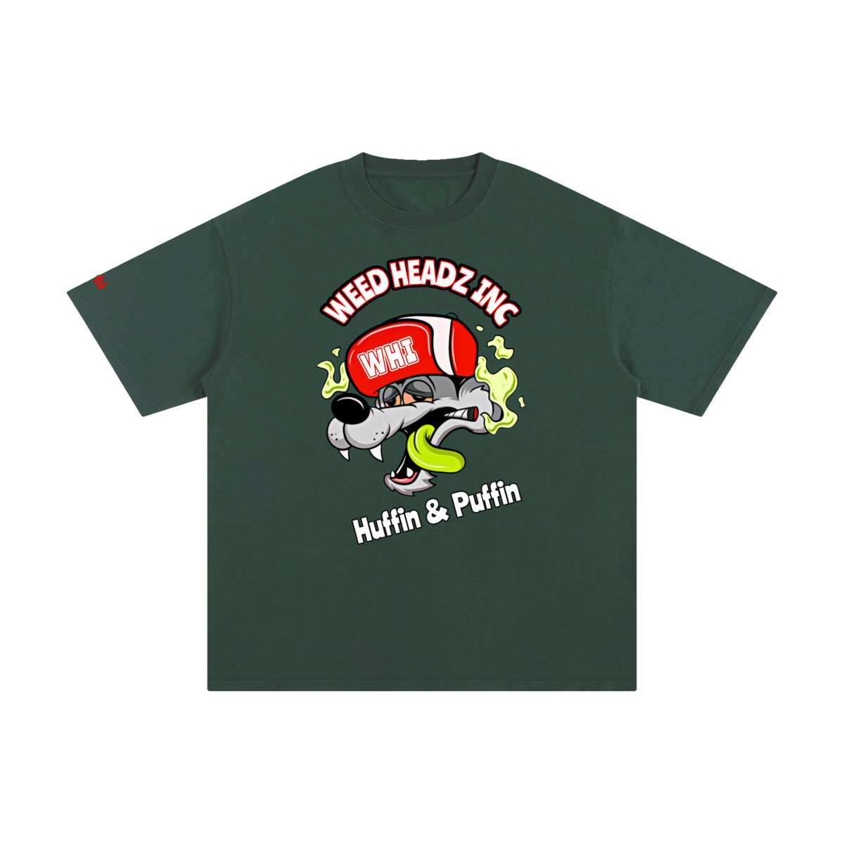 WHI Men's Huffin & Puffin Cotton T-Shirt