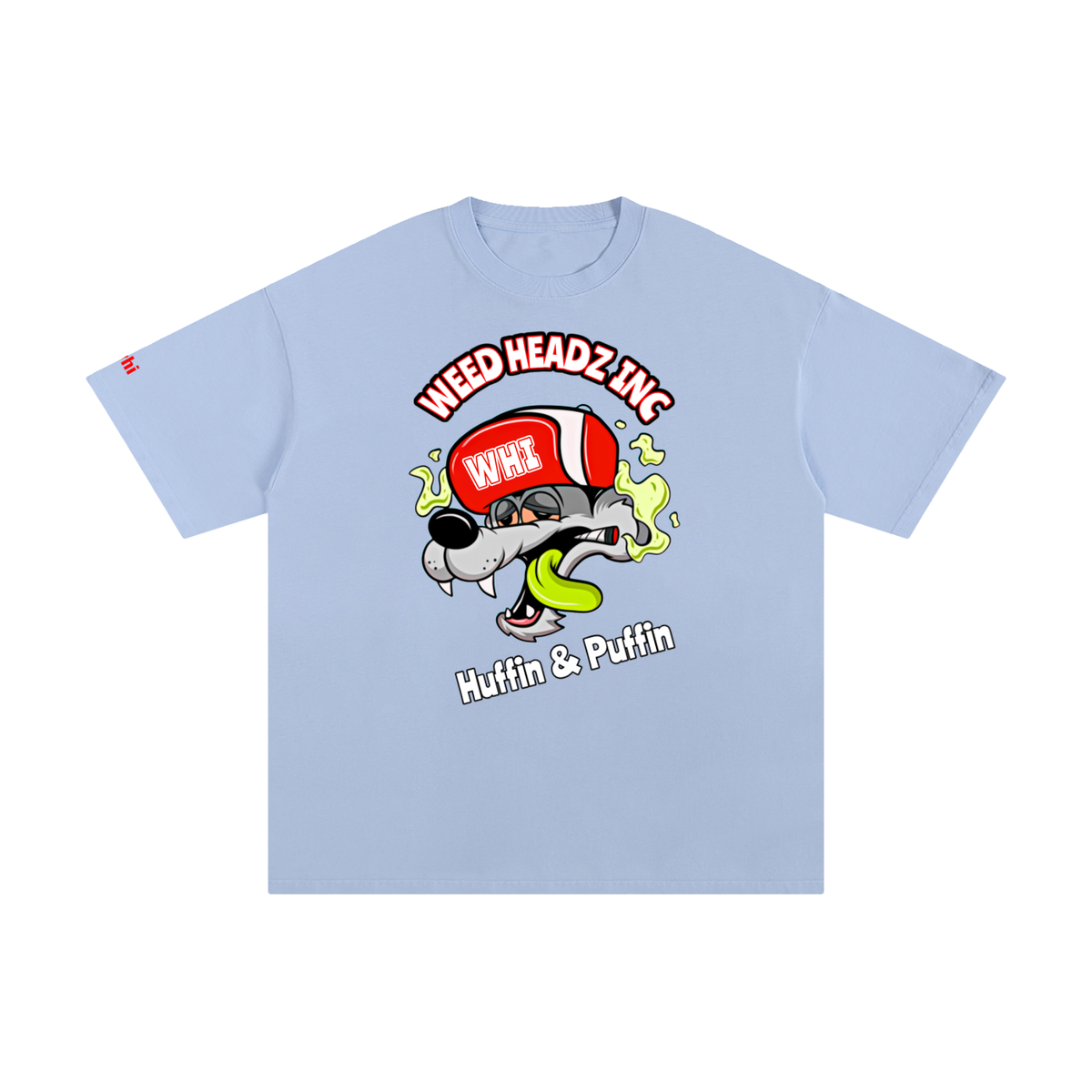 WHI Men's Huffin & Puffin Cotton T-Shirt