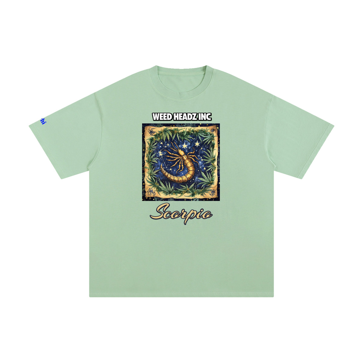 WHI Men's Zodiac Scorpio Cotton T-Shirt