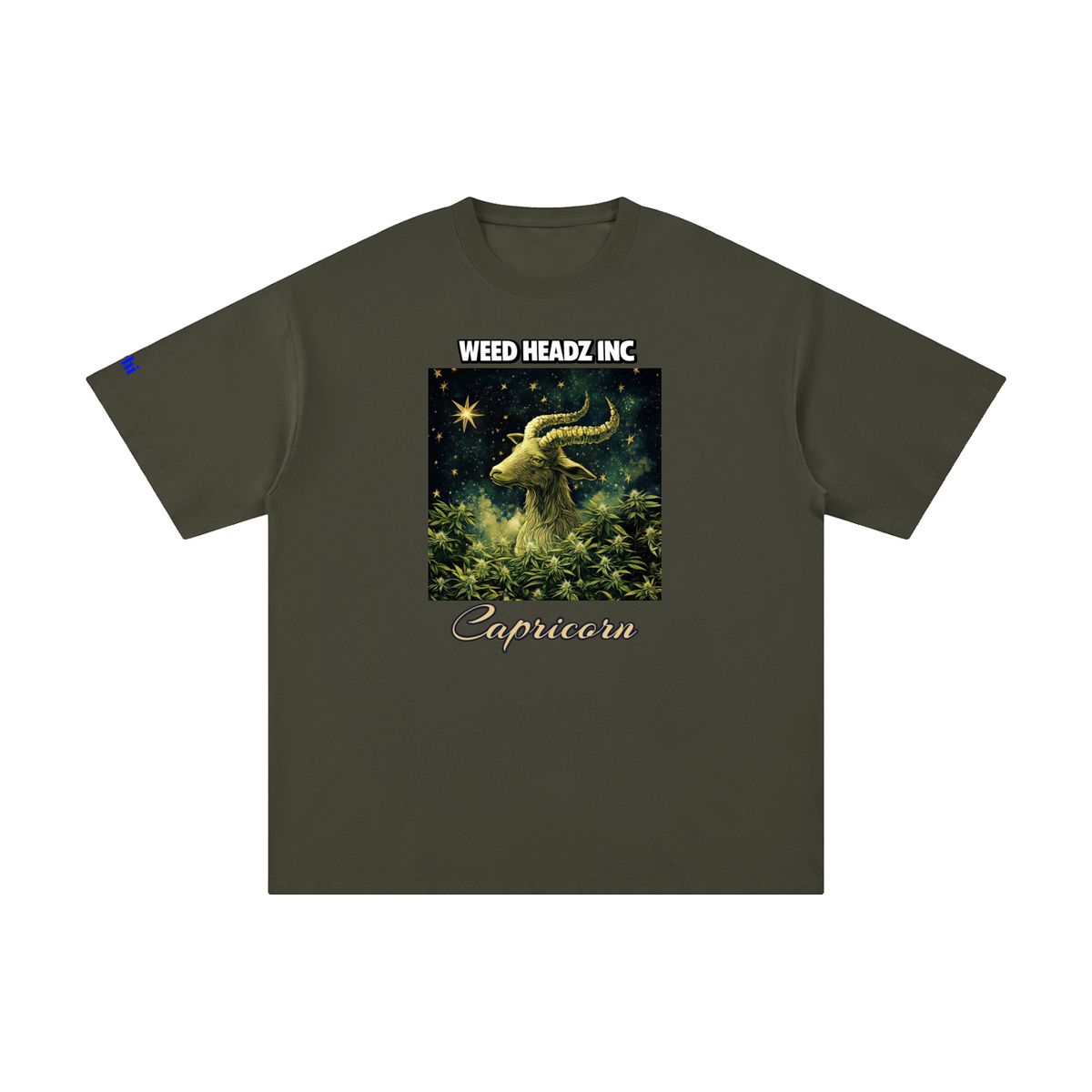 WHI Men's Zodiac Capricorn Cotton T-Shirt