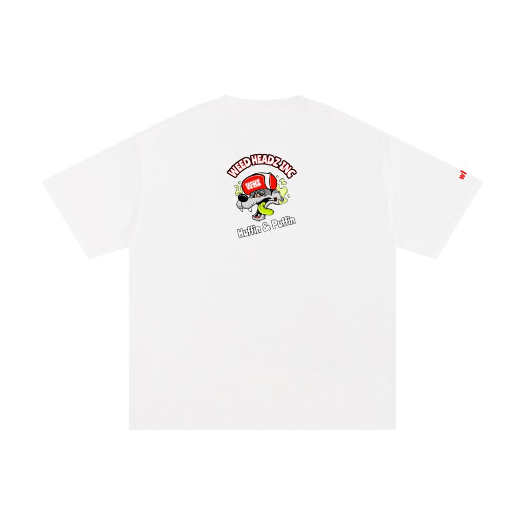 WHI Men's Huffin & Puffin Cotton T-Shirt