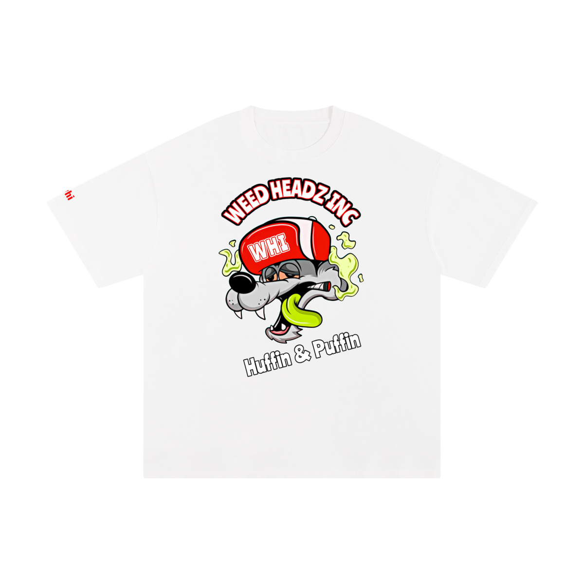 WHI Men's Huffin & Puffin Cotton T-Shirt