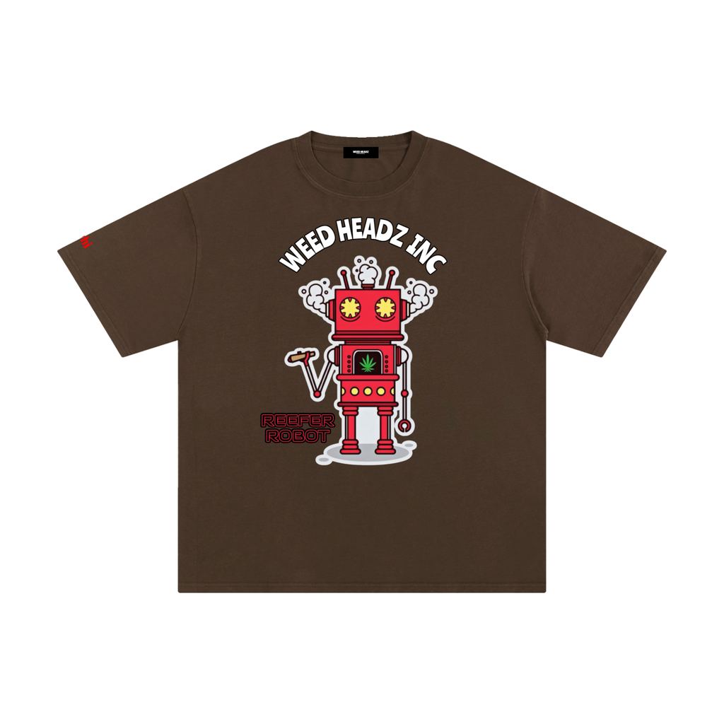 WHI Men's Reefer Robot Cotton T-Shirt