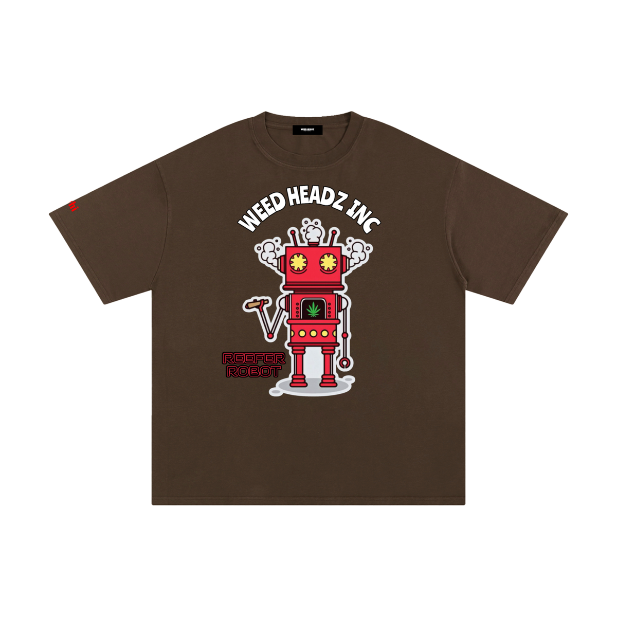 WHI Men's Reefer Robot Cotton T-Shirt