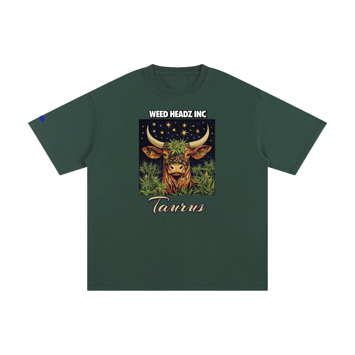 WHI Men's Zodiac Taurus Cotton T-Shirt