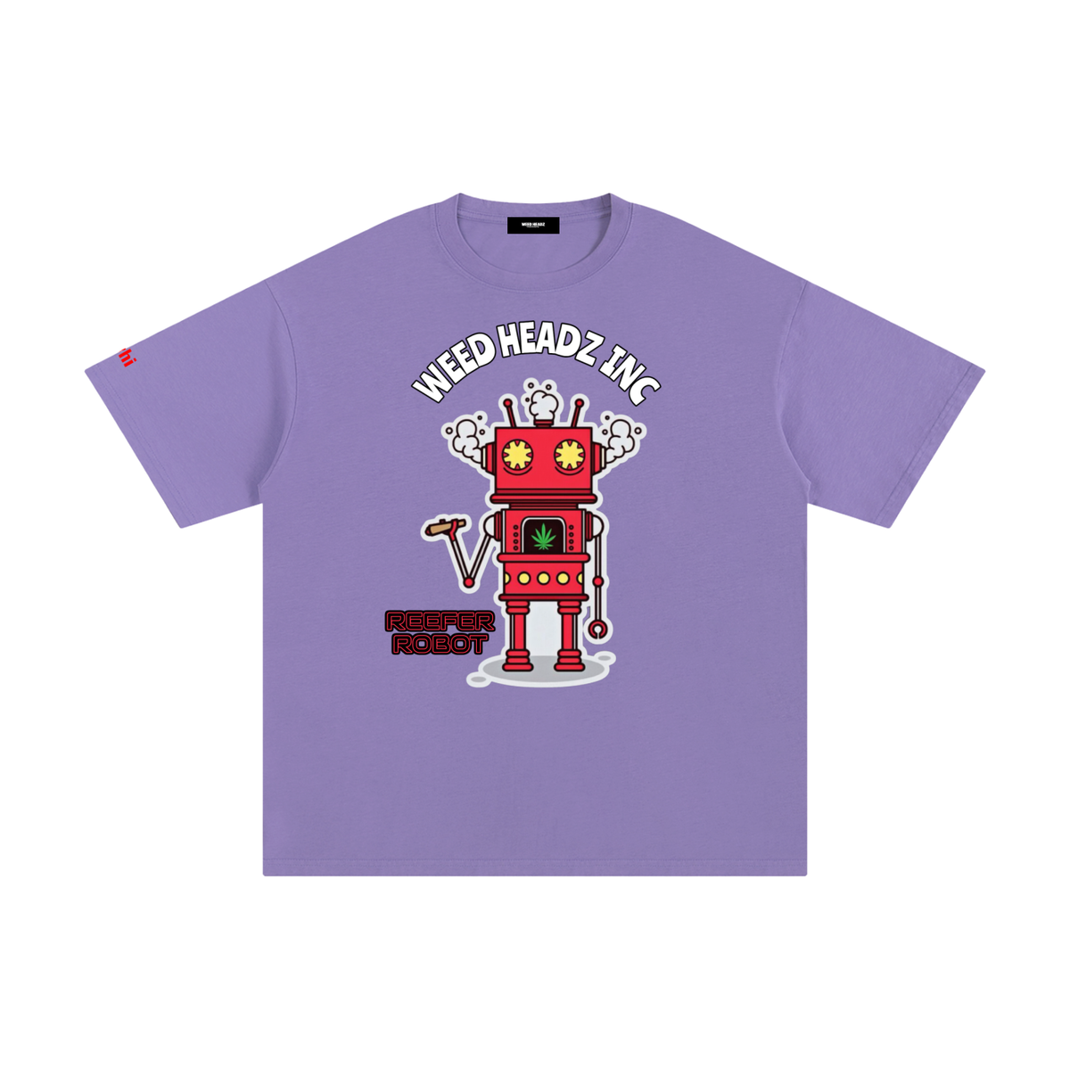 WHI Men's Reefer Robot Cotton T-Shirt