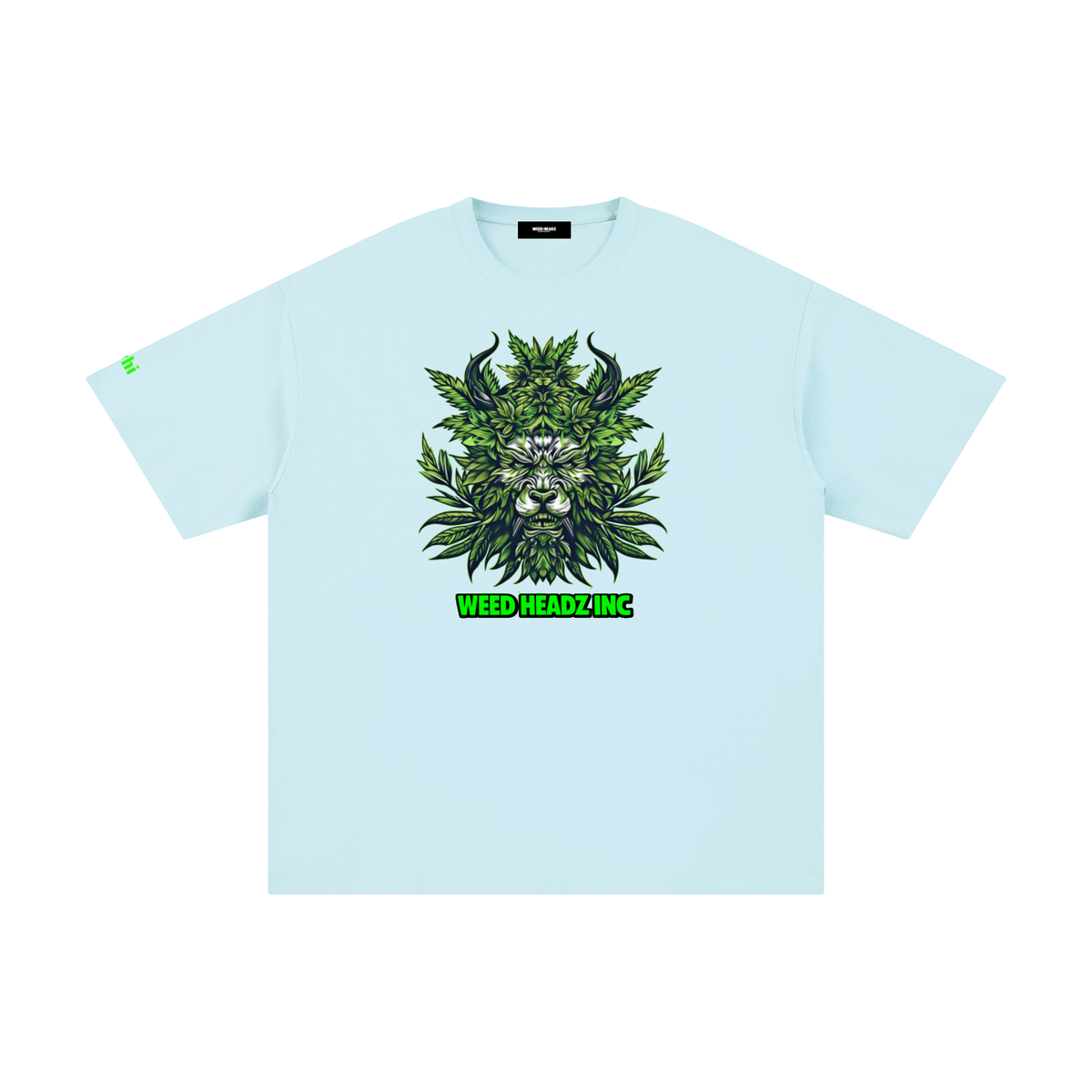 WHI Men's Monster Green Cotton T-Shirt