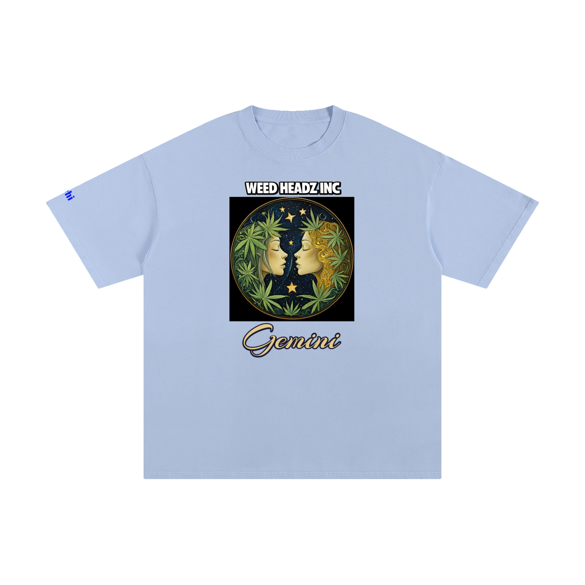 WHI Men's Zodiac Gemini Cotton T-Shirt