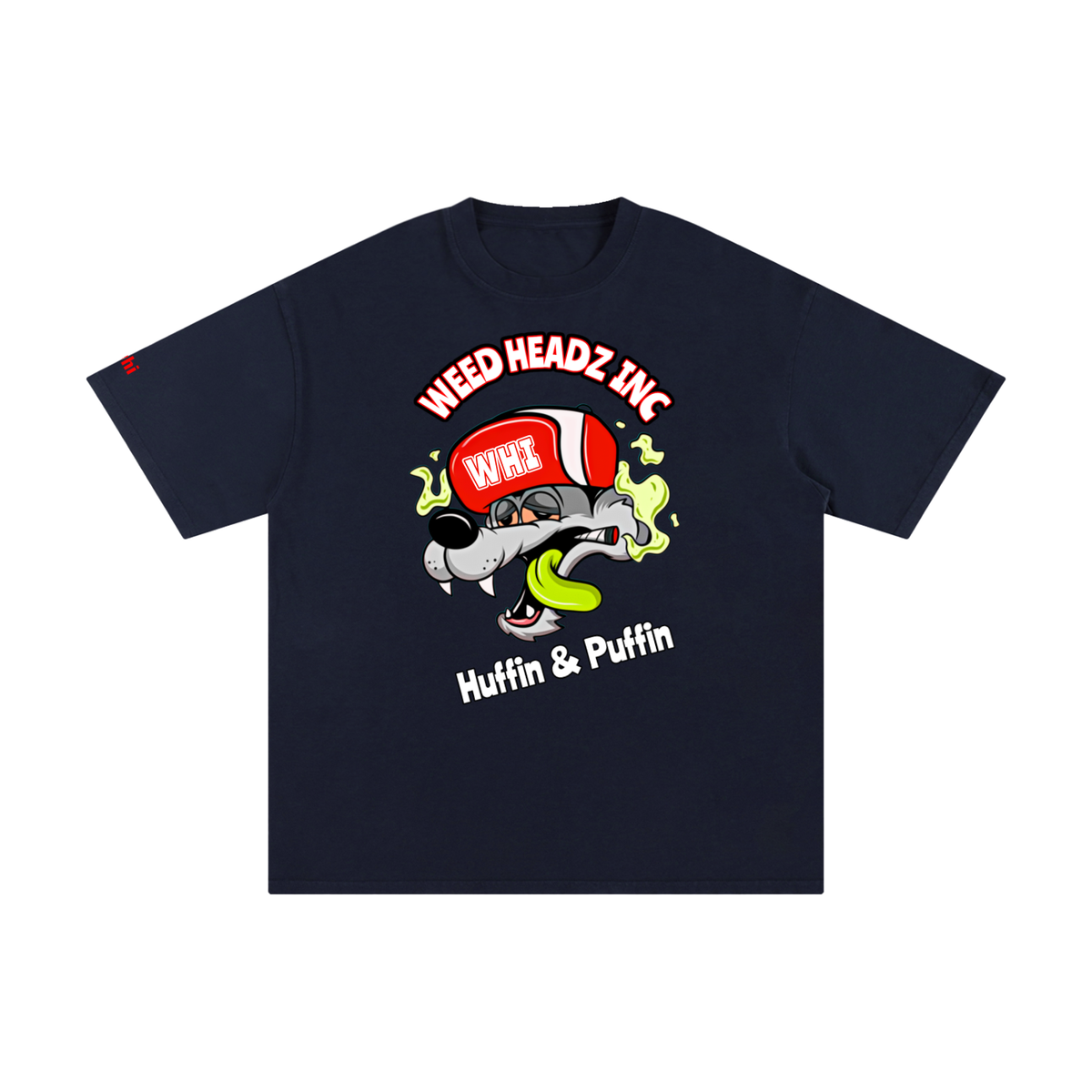 WHI Men's Huffin & Puffin Cotton T-Shirt