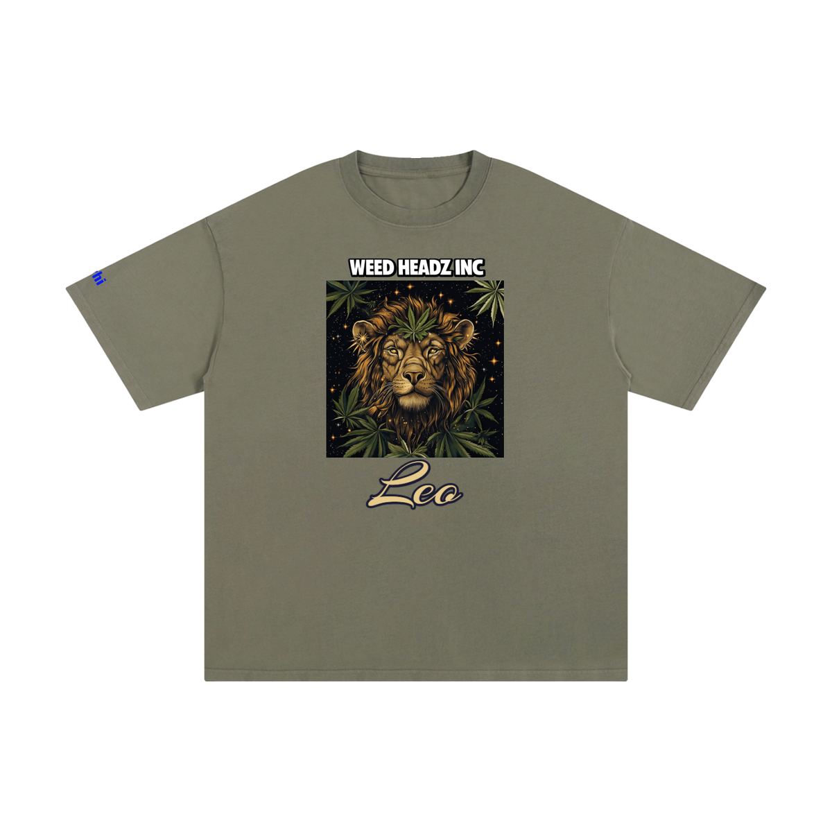 WHI Men's Zodiac Leo Cotton T-Shirt