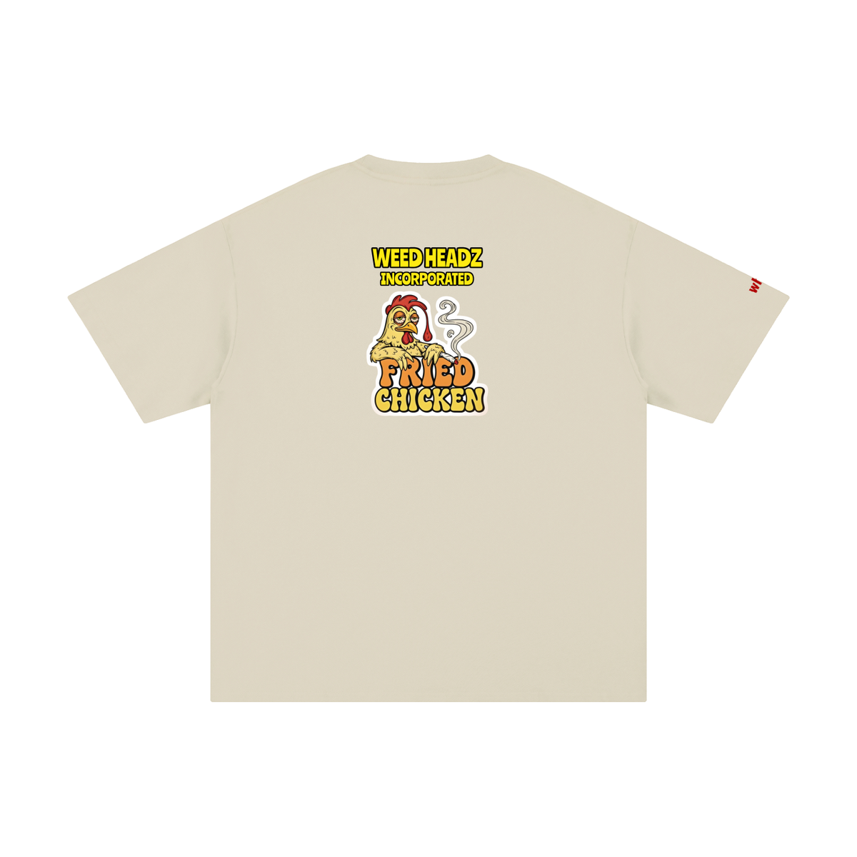 WHI Men's Fried Chicken Cotton T-Shirt