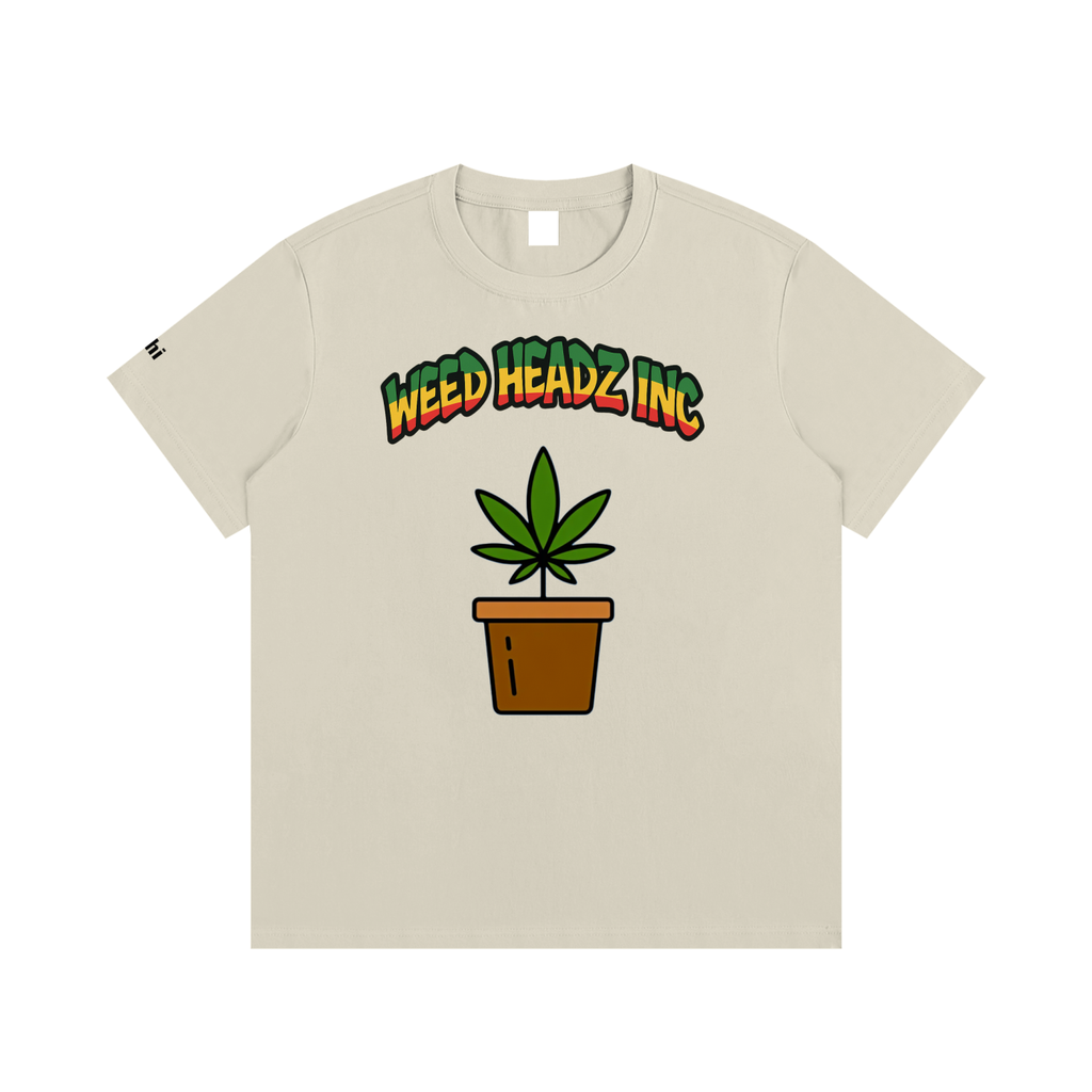 WHI Men's Rasta Pot Cotton T-Shirt