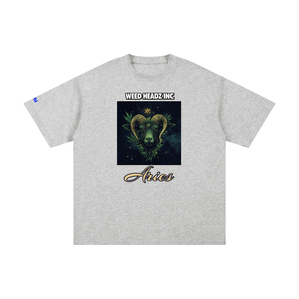 WHI Men's Zodiac Aries Cotton T-Shirt
