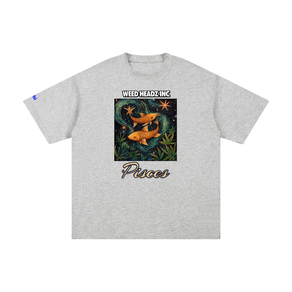 WHI Men's Zodiac Pisces Cotton T-Shirt
