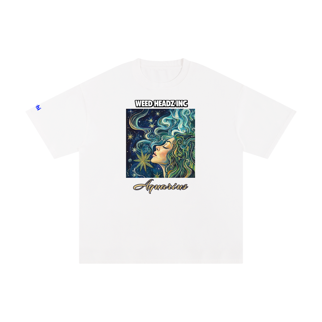 WHI Men's Zodiac Aquarius Cotton T-Shirt