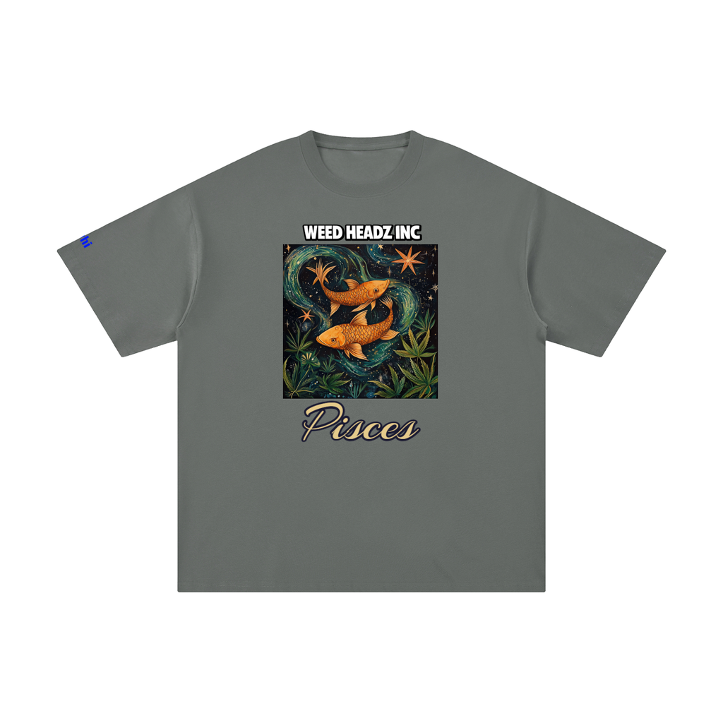 WHI Men's Zodiac Pisces Cotton T-Shirt