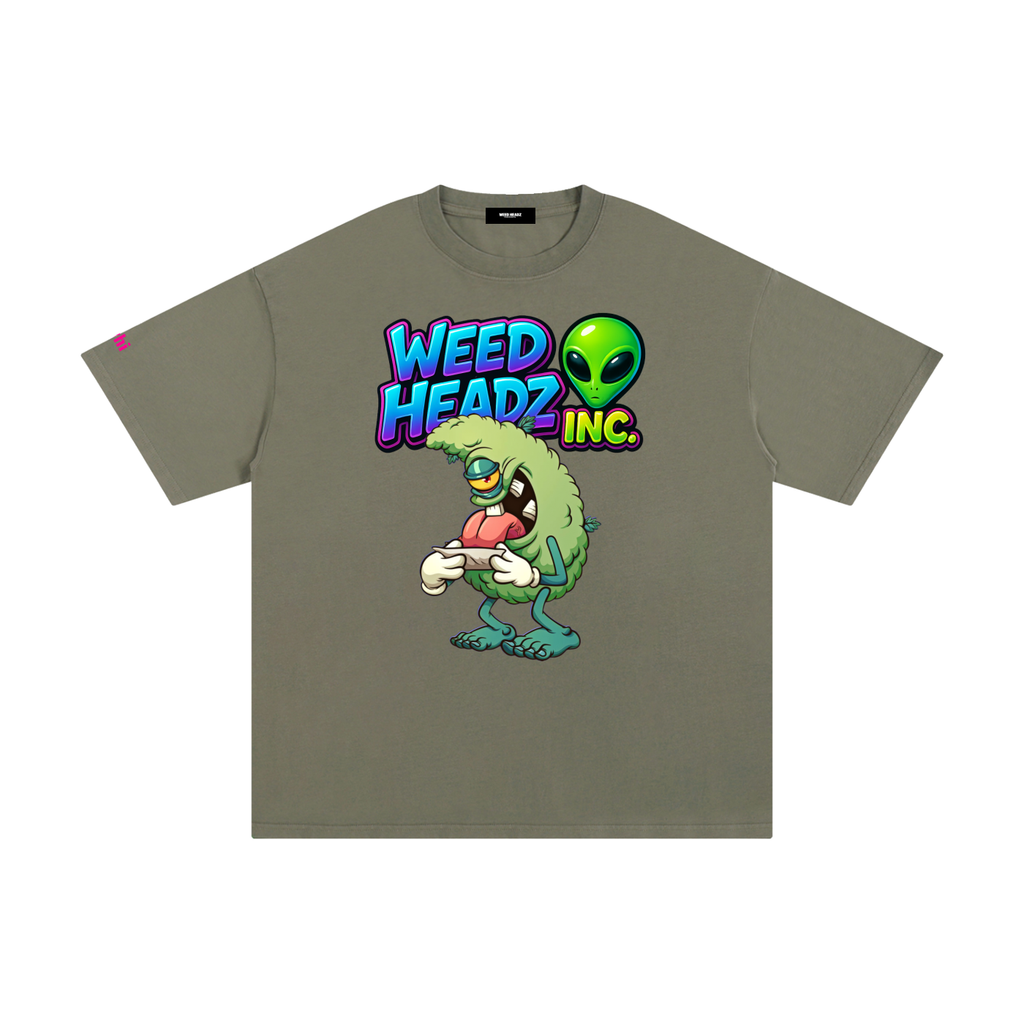 WHI Men's Alien Roll Up Cotton T-Shirt