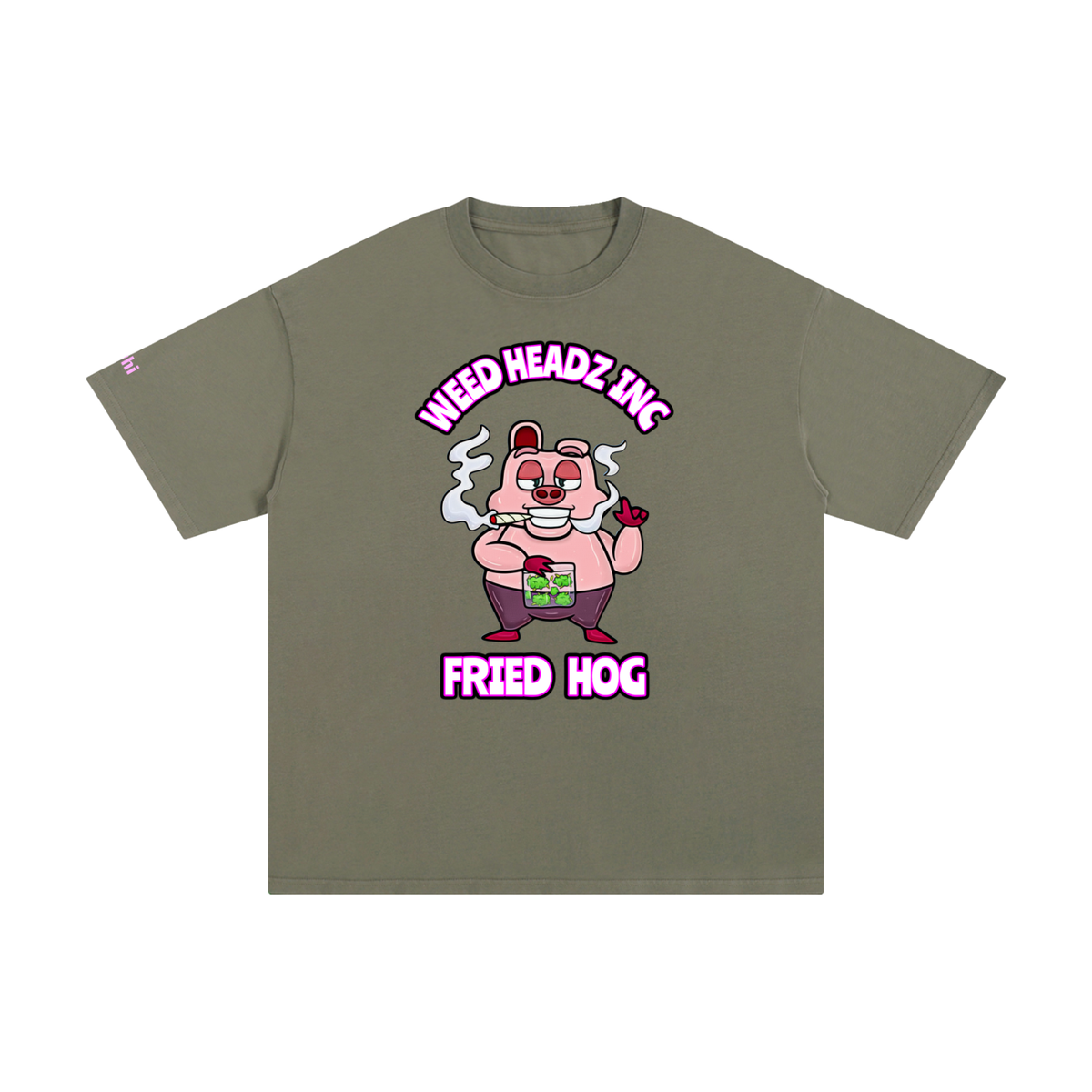 WHI Men's Fried Hog Cotton T-Shirt