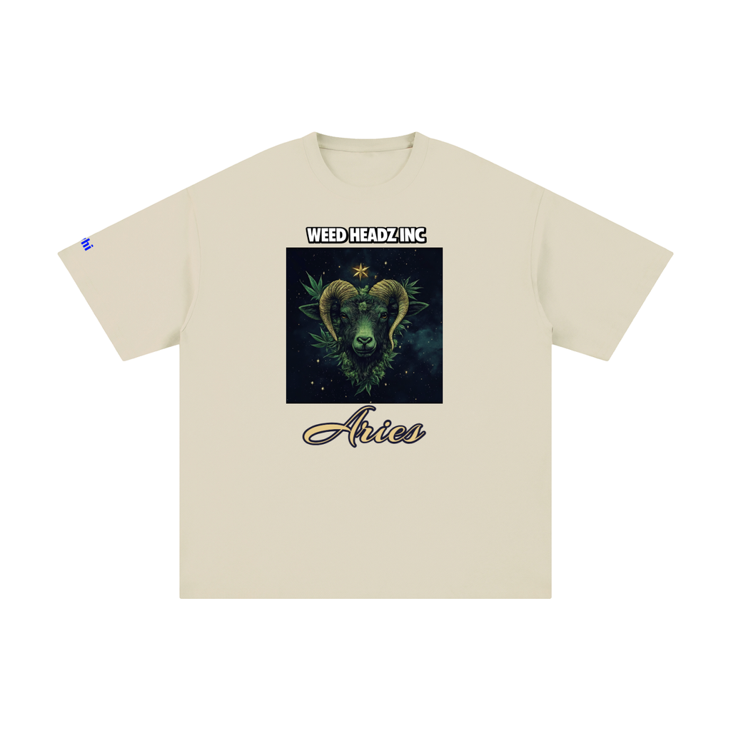 WHI Men's Zodiac Aries Cotton T-Shirt