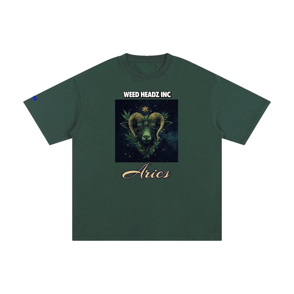 WHI Men's Zodiac Aries Cotton T-Shirt
