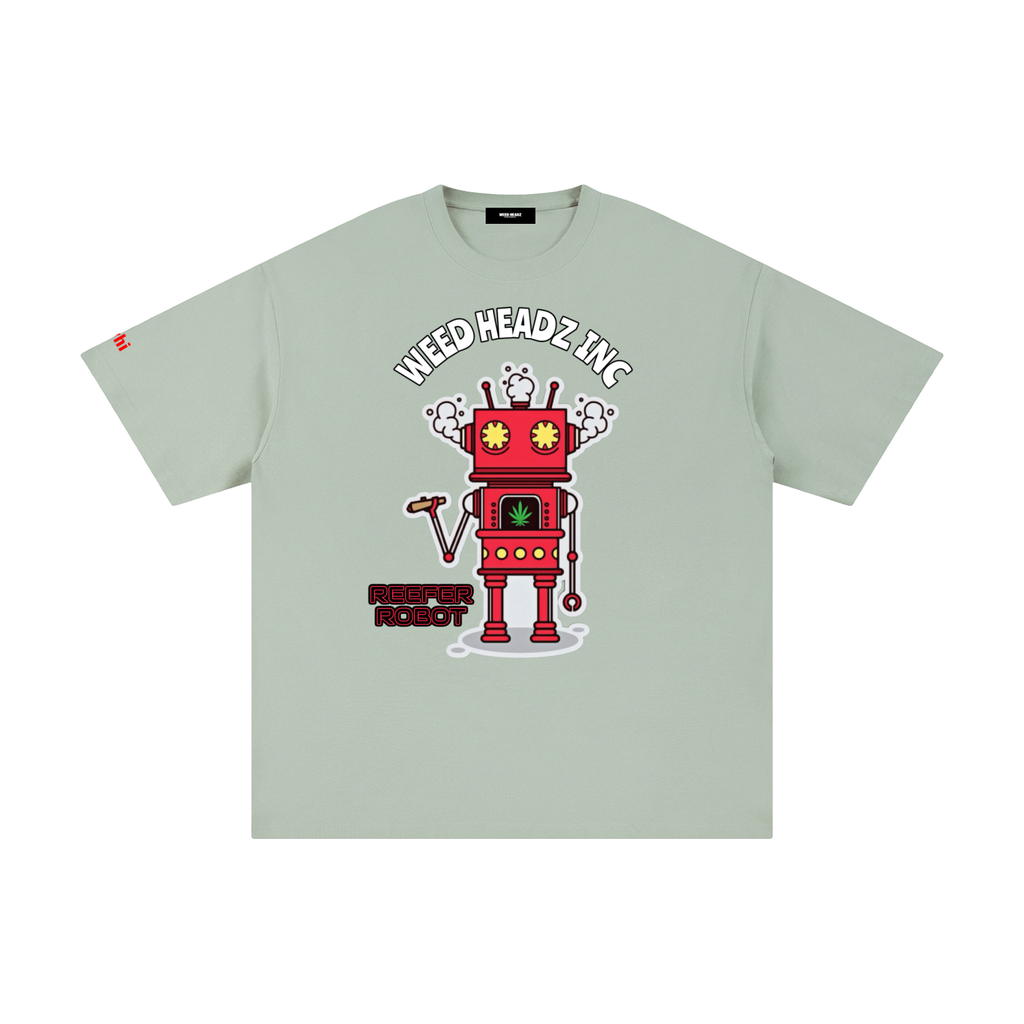 WHI Men's Reefer Robot Cotton T-Shirt