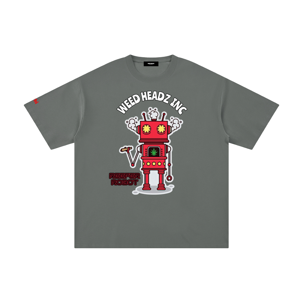 WHI Men's Reefer Robot Cotton T-Shirt