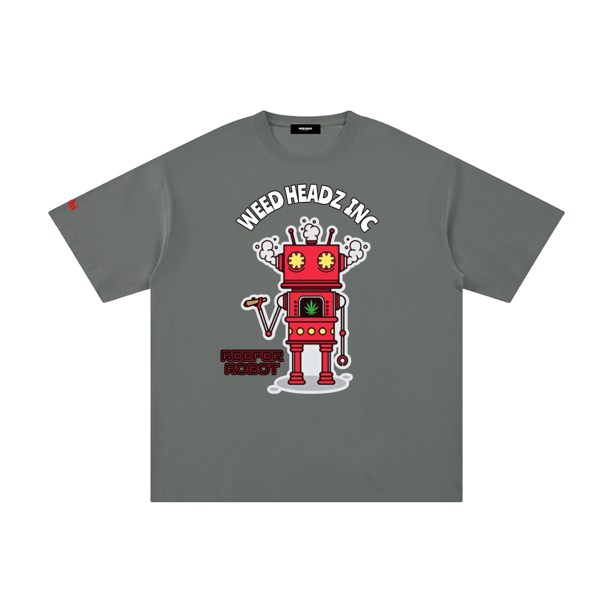 WHI Men's Reefer Robot Cotton T-Shirt