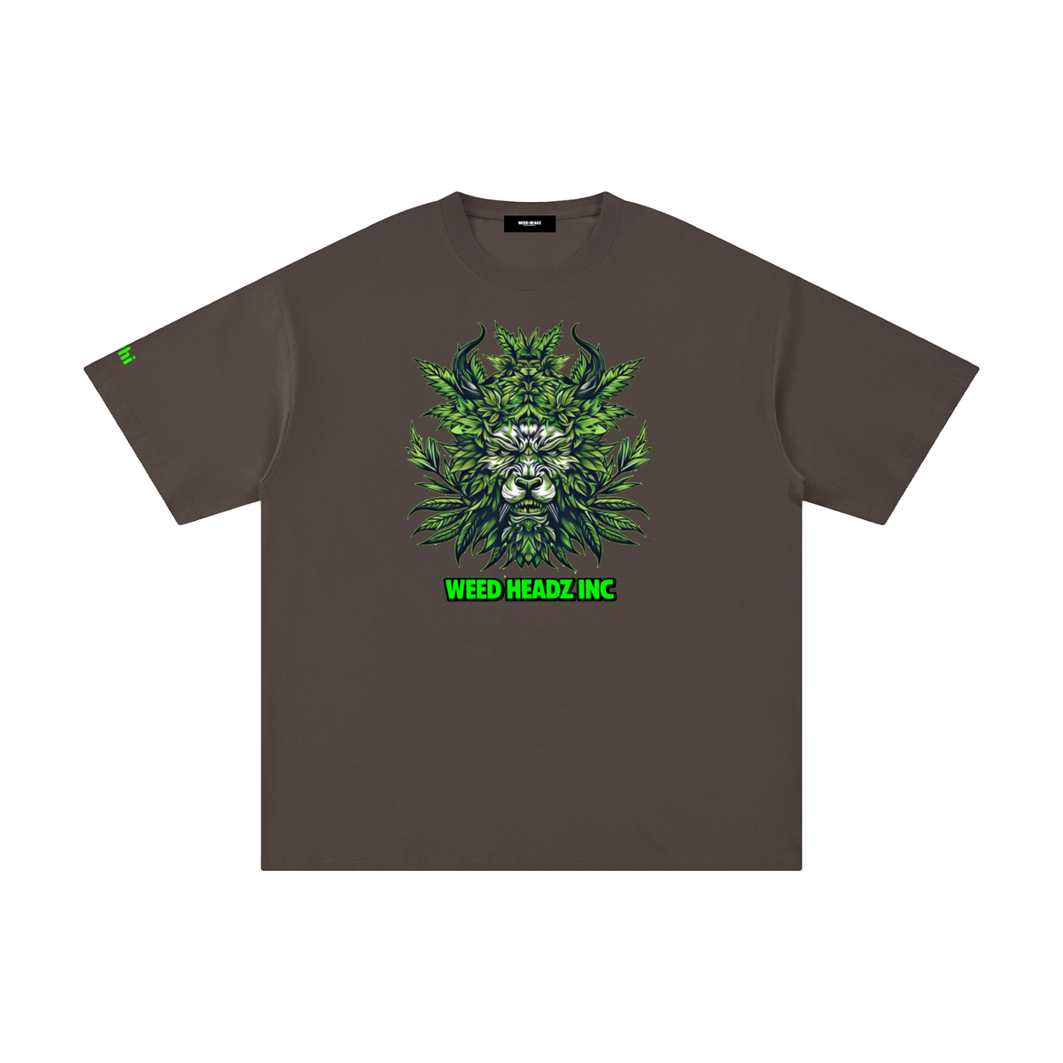 WHI Men's Monster Green Cotton T-Shirt