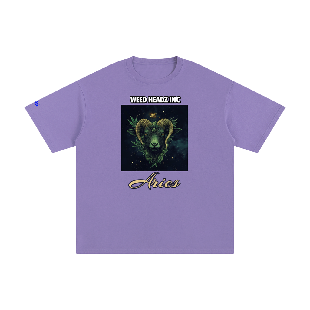 WHI Men's Zodiac Aries Cotton T-Shirt