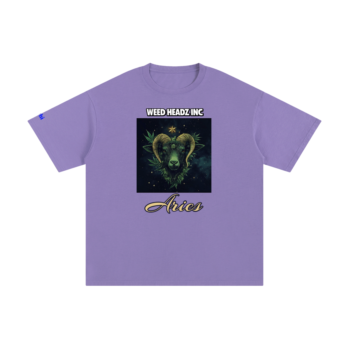 WHI Men's Zodiac Aries Cotton T-Shirt
