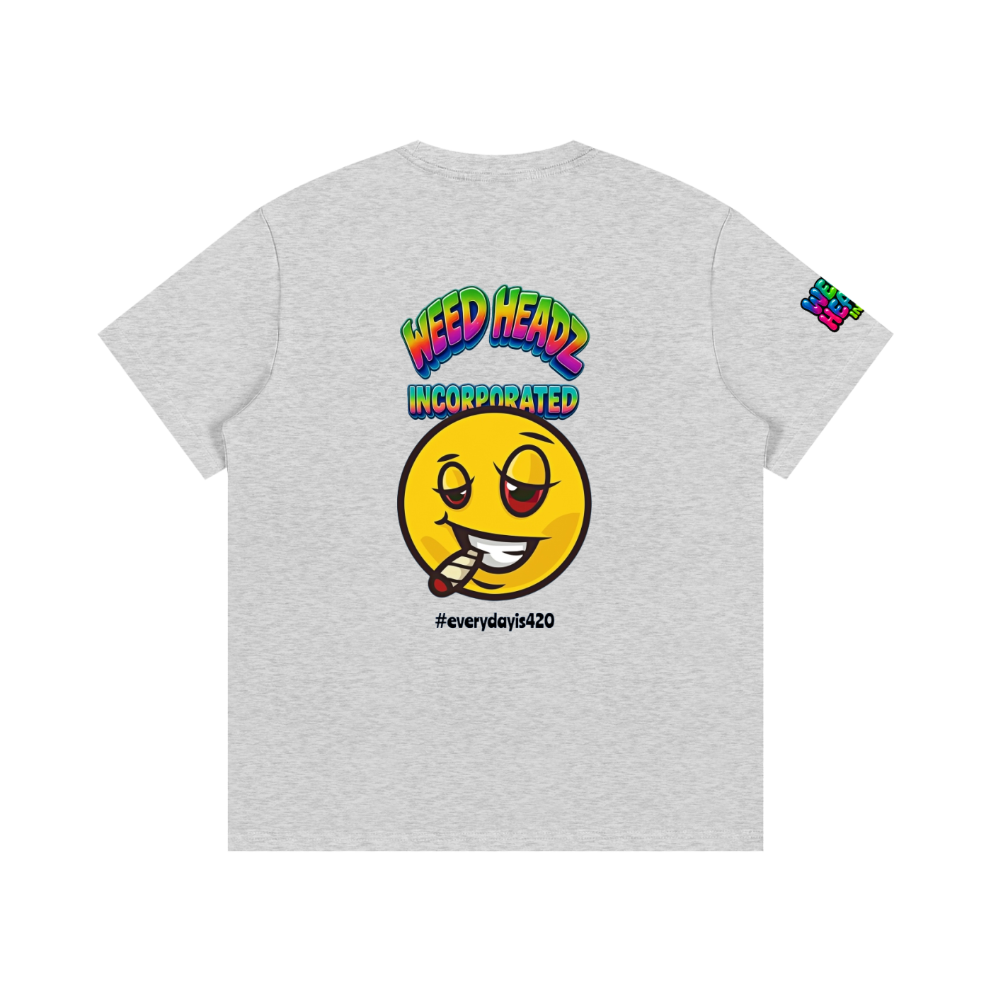 WHI Men's Smiley Melt Cotton T-Shirt
