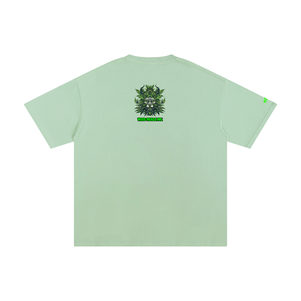 WHI Men's Monster Green Cotton T-Shirt