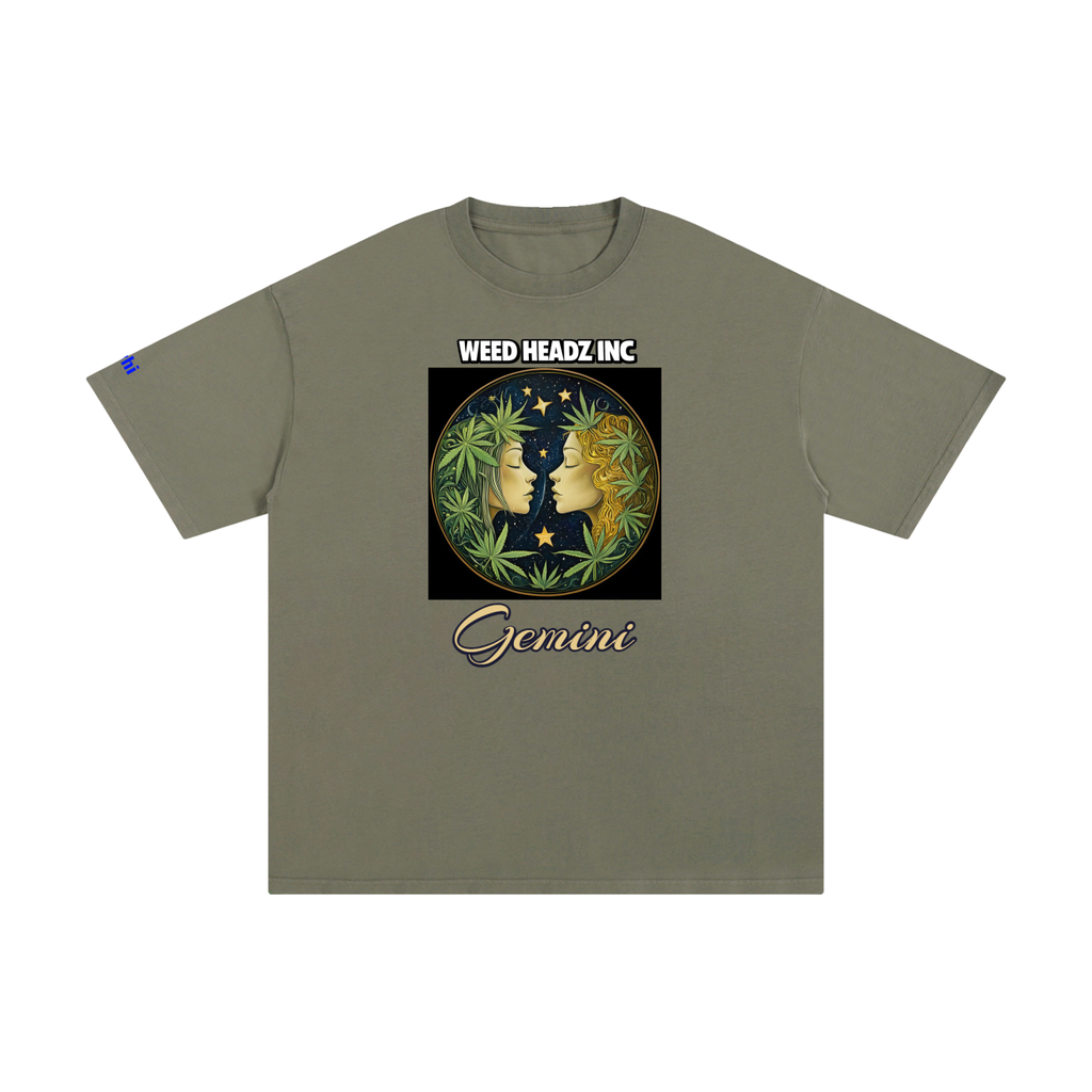 WHI Men's Zodiac Gemini Cotton T-Shirt