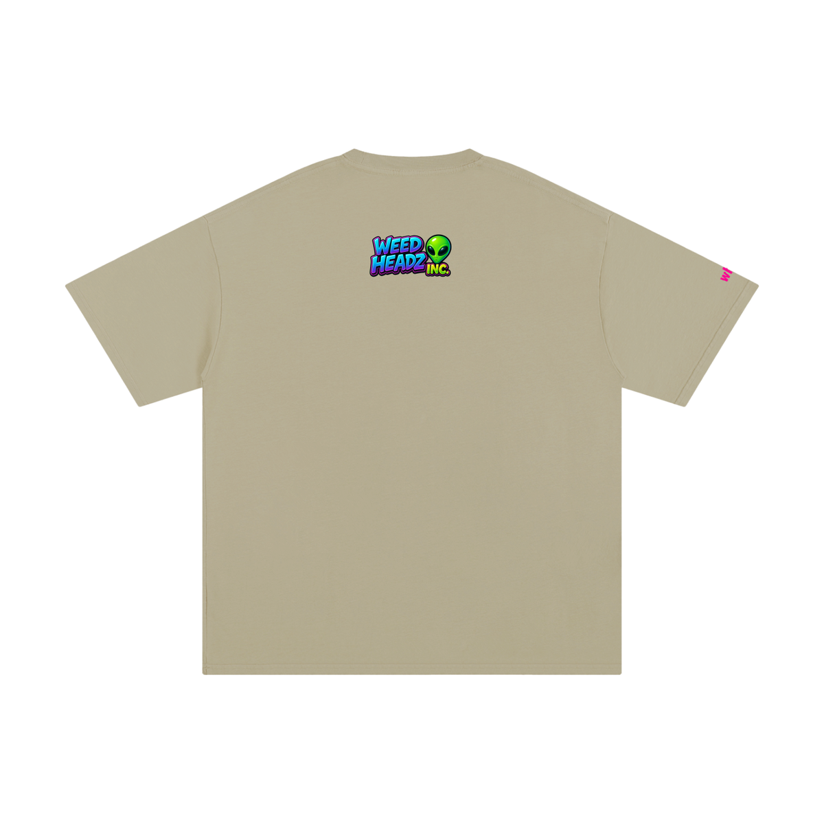 WHI Men's Alien Roll Up Cotton T-Shirt