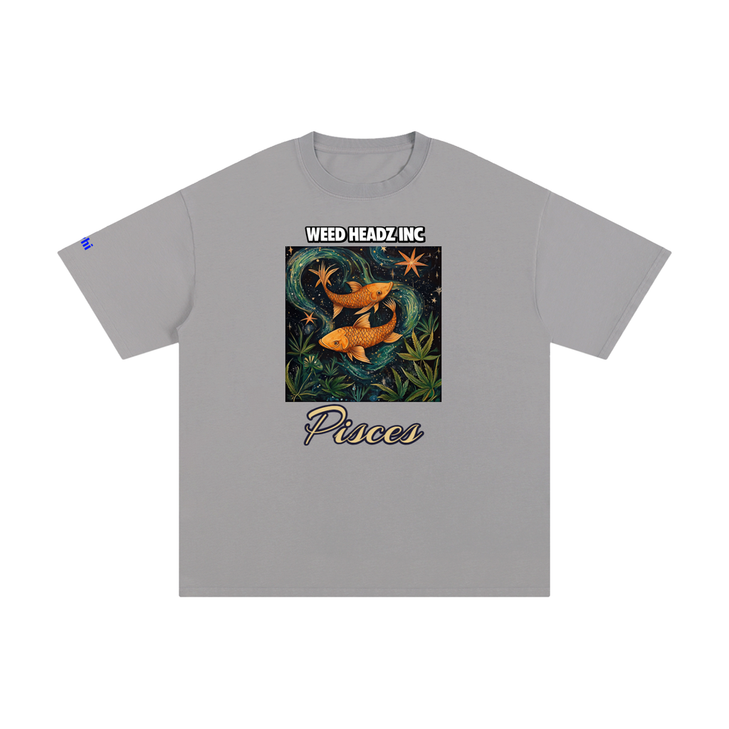 WHI Men's Zodiac Pisces Cotton T-Shirt