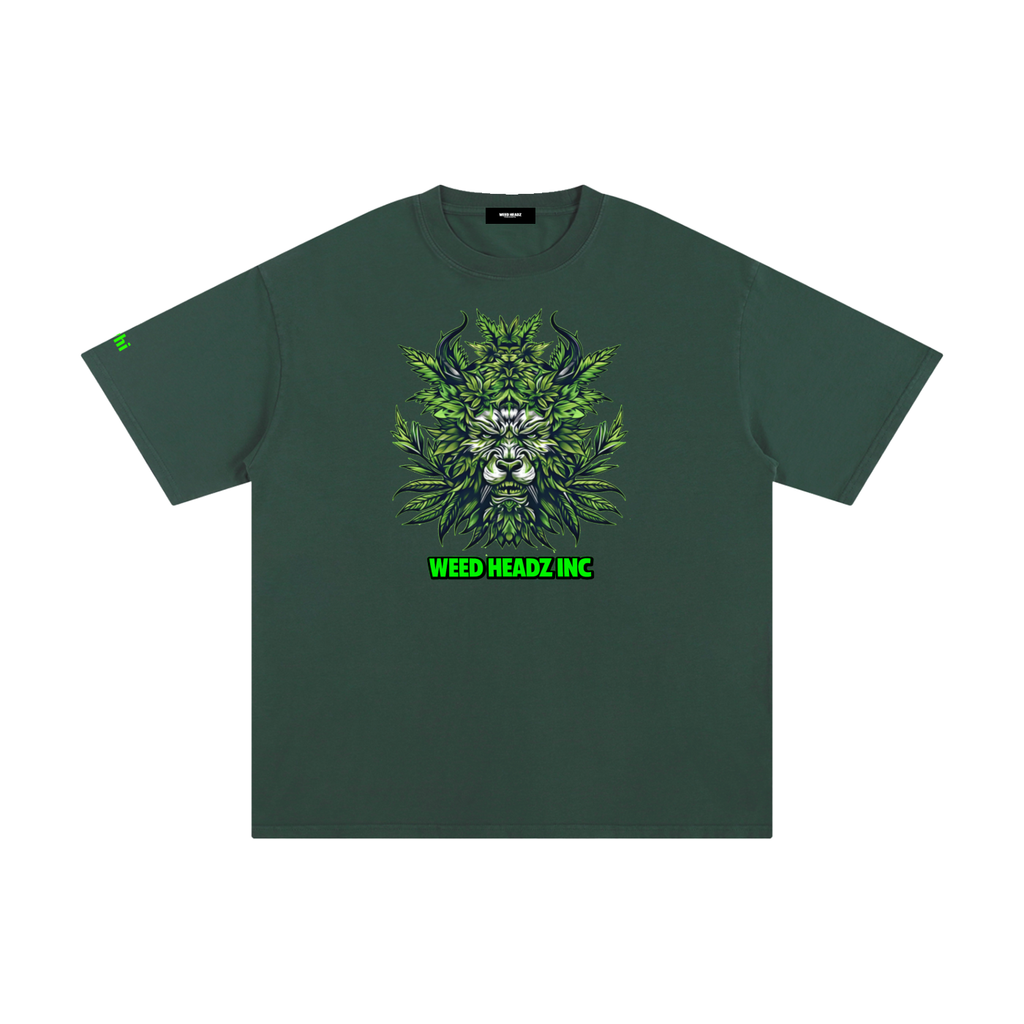WHI Men's Monster Green Cotton T-Shirt