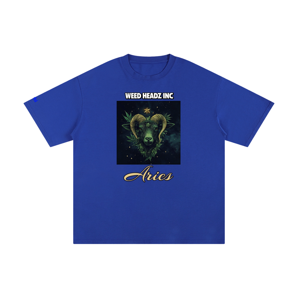 WHI Men's Zodiac Aries Cotton T-Shirt