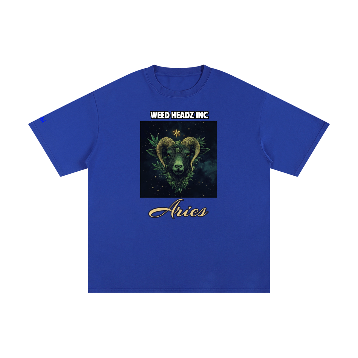 WHI Men's Zodiac Aries Cotton T-Shirt