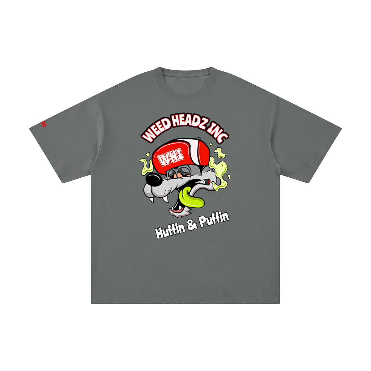 WHI Men's Huffin & Puffin Cotton T-Shirt