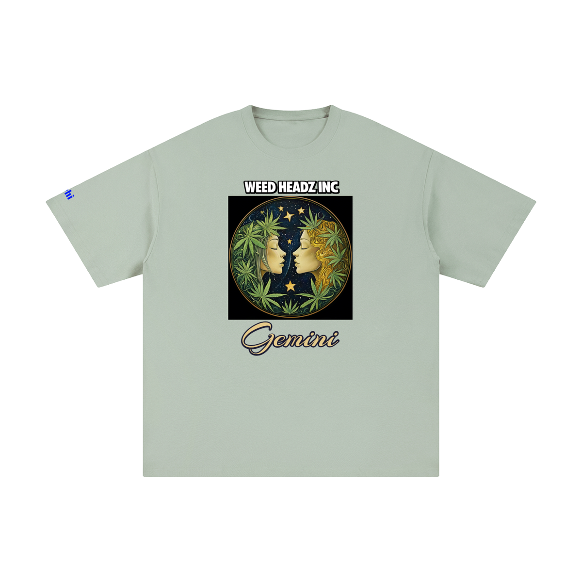 WHI Men's Zodiac Gemini Cotton T-Shirt
