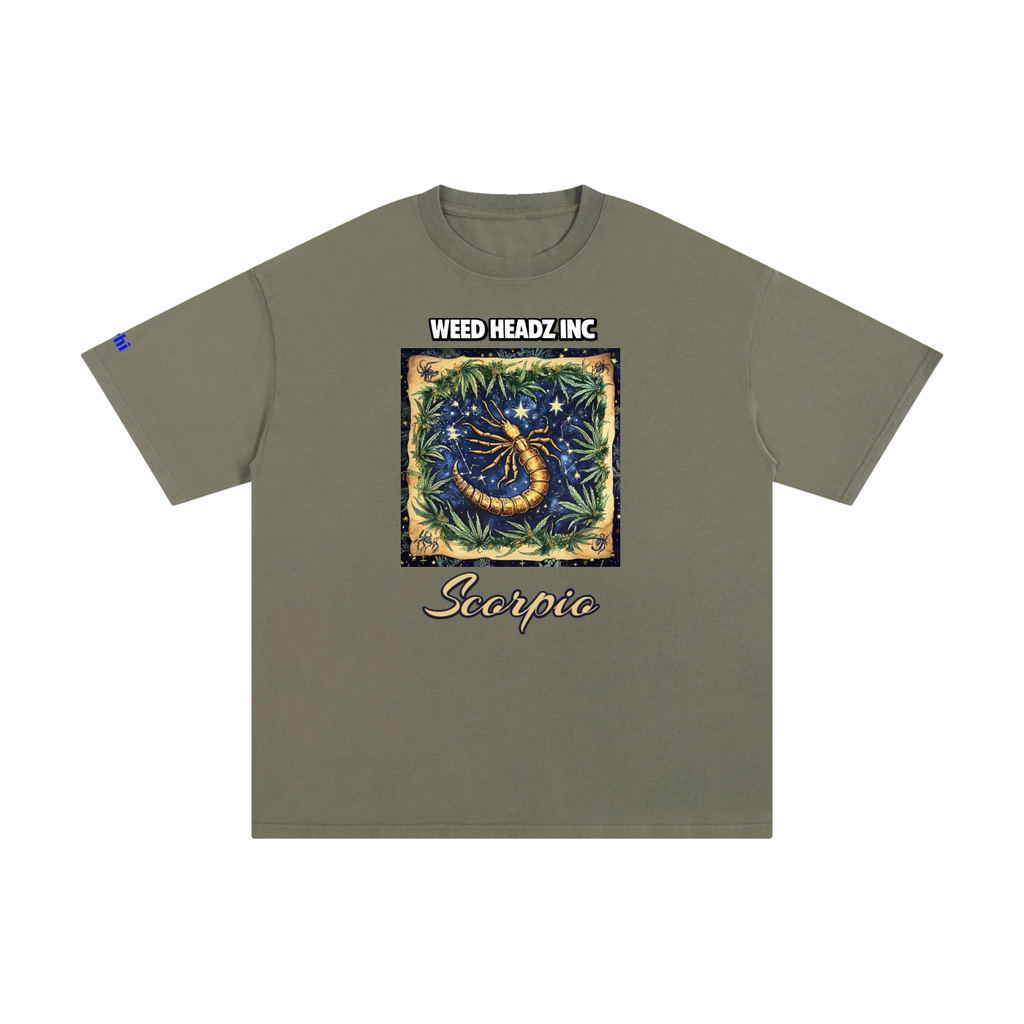WHI Men's Zodiac Scorpio Cotton T-Shirt