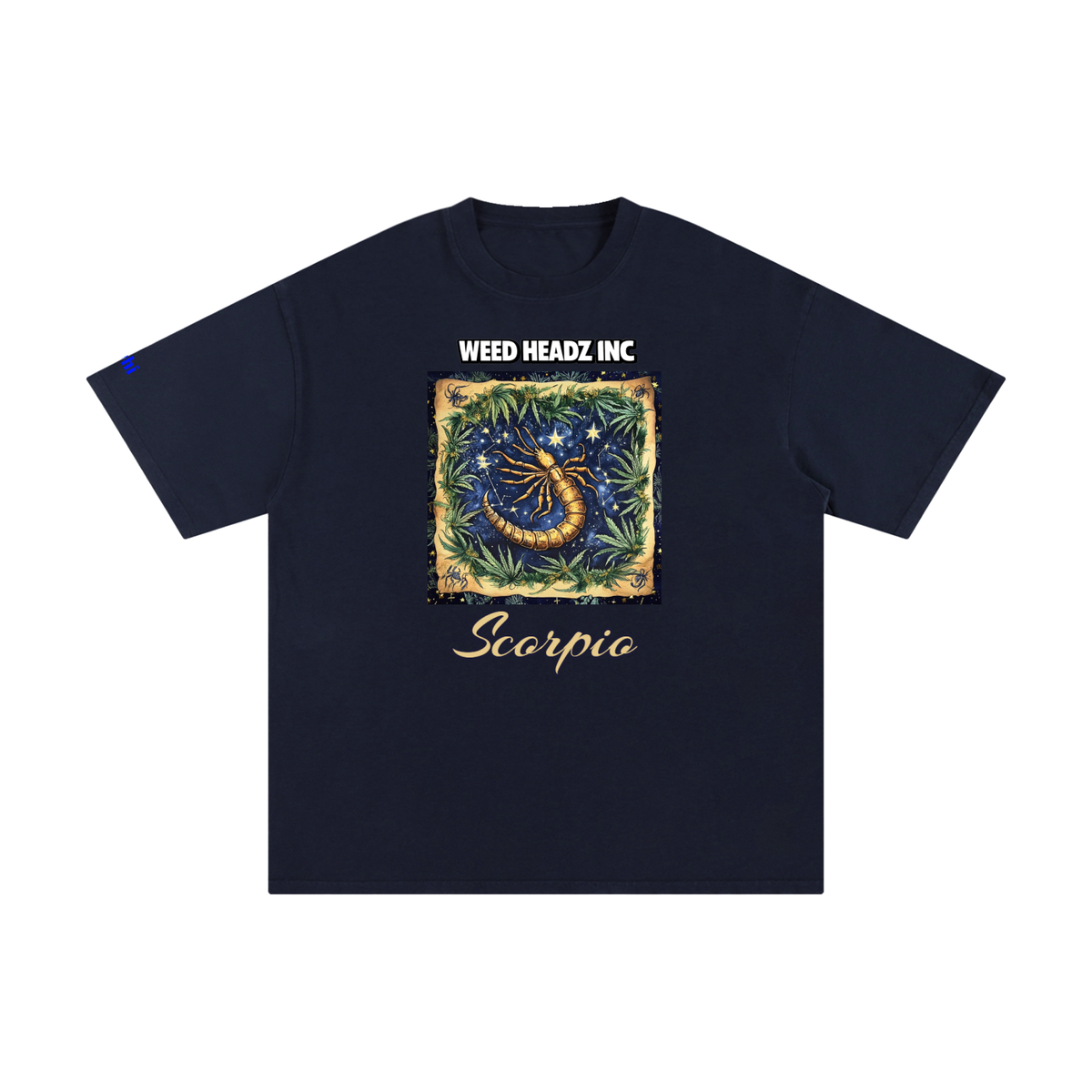 WHI Men's Zodiac Scorpio Cotton T-Shirt