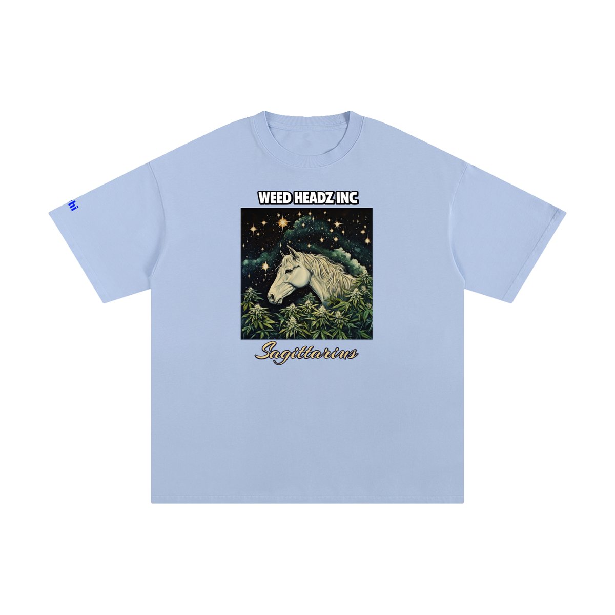 WHI Men's Zodiac Sagittarius Cotton T-Shirt