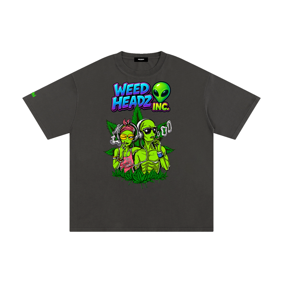 WHI Men's Alien Stoned Cotton T-Shirt