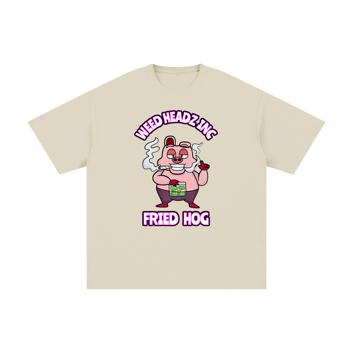 WHI Men's Fried Hog Cotton T-Shirt